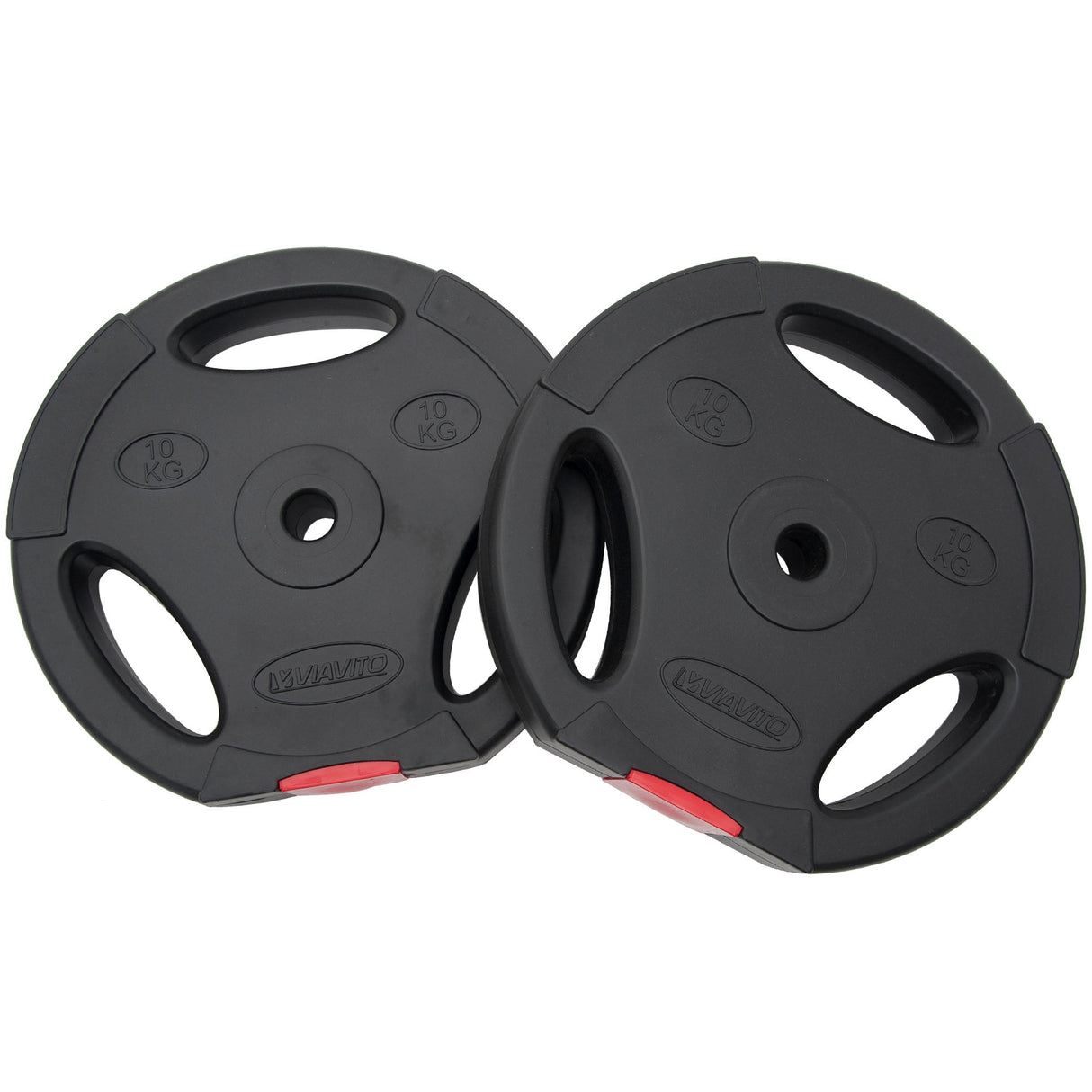 |Viavito 10kg Vinyl Weight Plates|