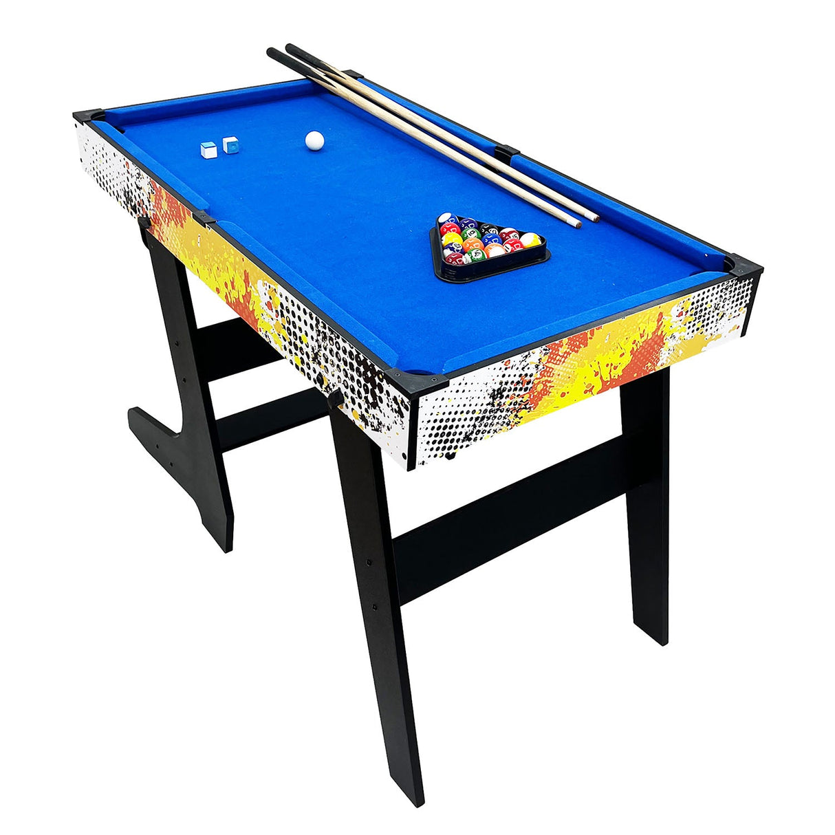 |Viavito8in1MultiGameTableOrangePool|