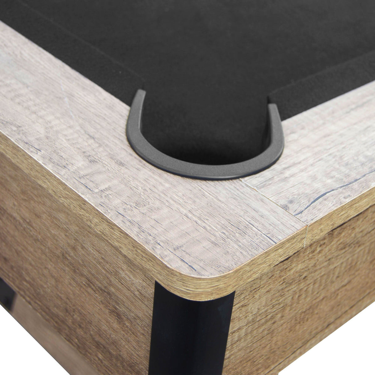 |Viavito PT500 7ft Pool Table - Black - Hole|