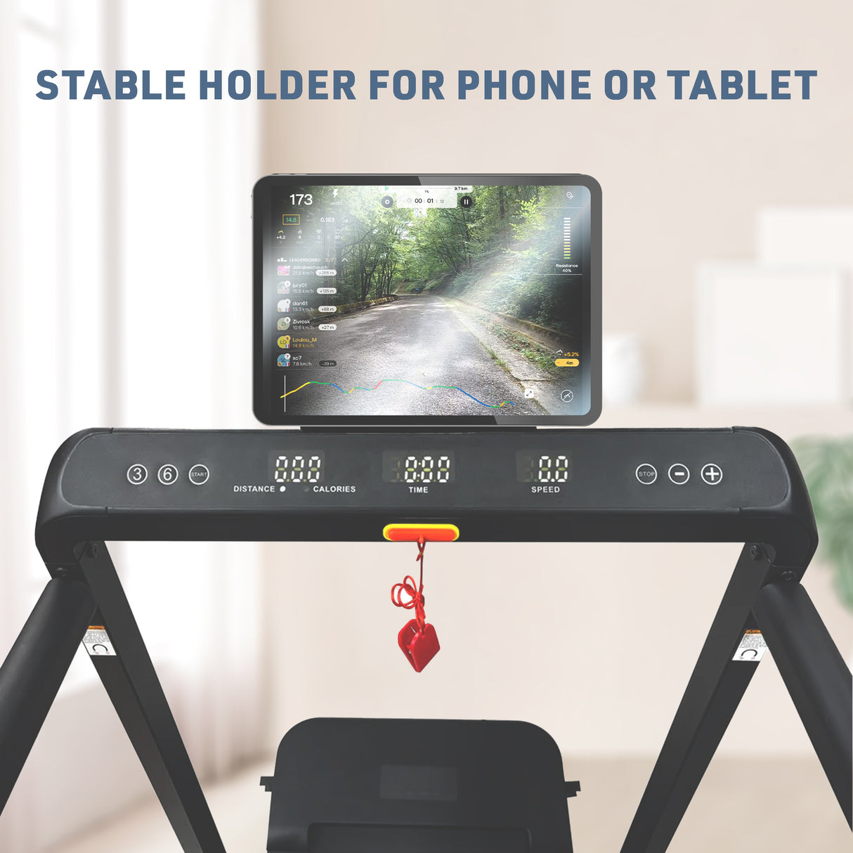 |Walking Pad with Tablet Holder|