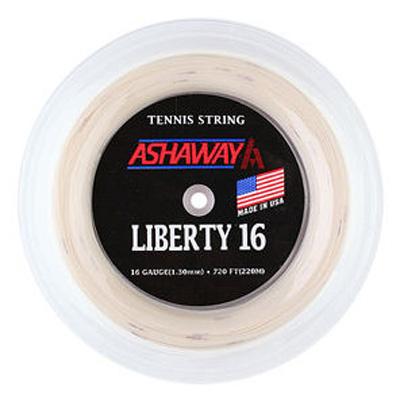 |Ashaway Liberty 16 Tennis String - white|