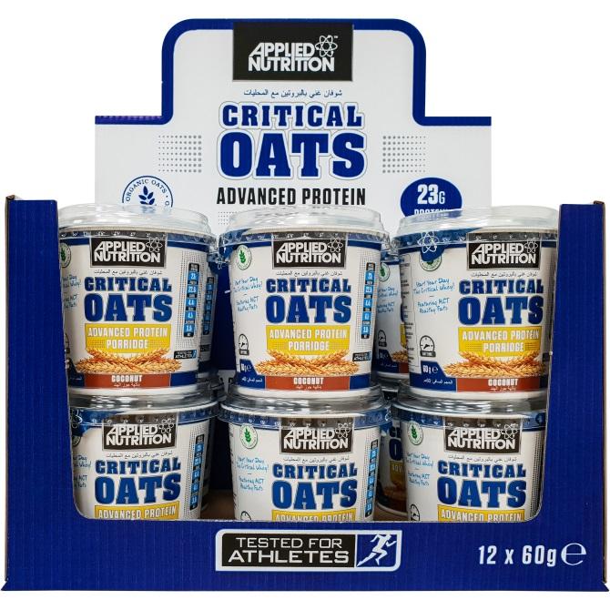 |Applied Nutrition Critical Oats - Pack of 12 - pack|