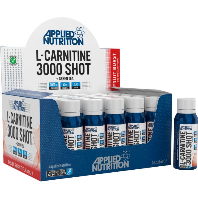|Applied Nutrition L-Carnitine 3000 Shot + Green Tea Box|
