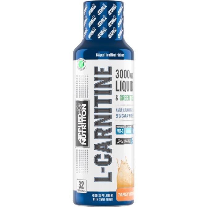|Applied Nutrition L-Carnitine Liquid 3000 with Green Tea - tangy orange|