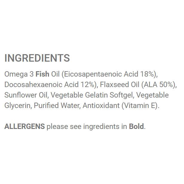 |Applied Nutrition Tri-Omega 3-6-9 - Ingradients|