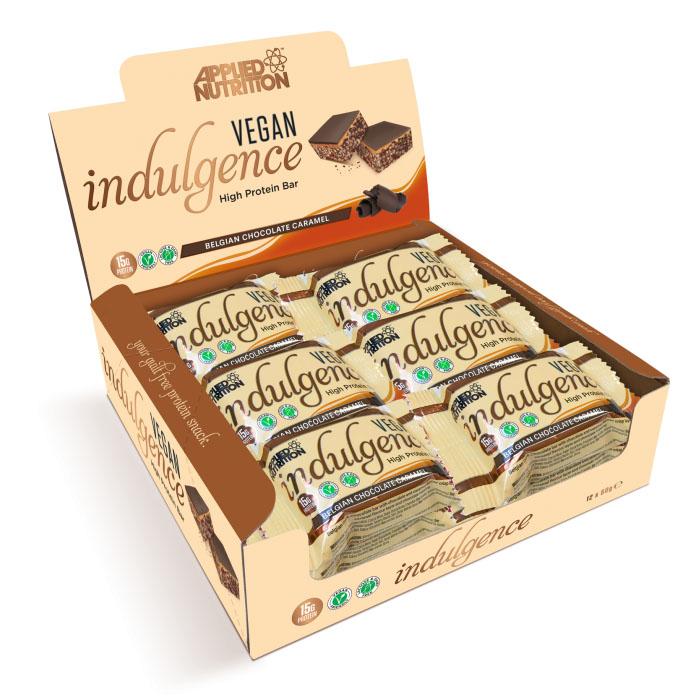 |Applied Nutrition Vegan Indulgence Bar - Pack of 12|