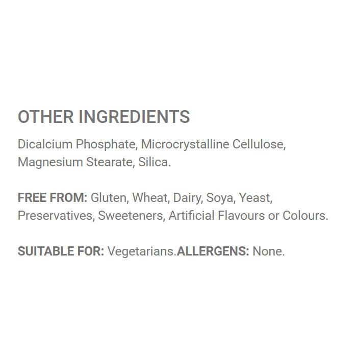 |Applied Nutrition Vitamin D3 - Ingridients|