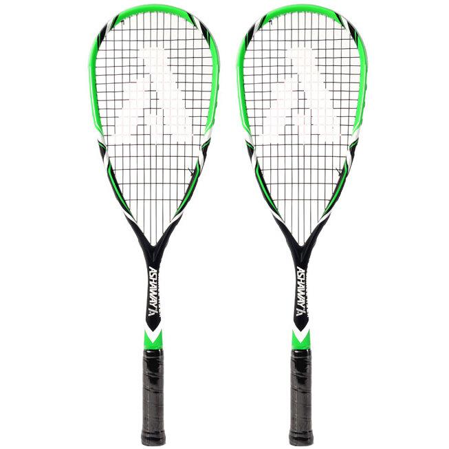 |Ashaway PowerKill 115 ZX Squash Racket Double Pack|