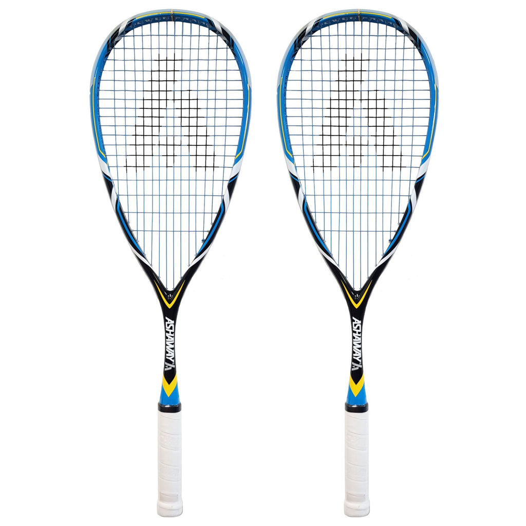 |Ashaway PowerKill Ice 125 VM Squash Racket Double Pack|