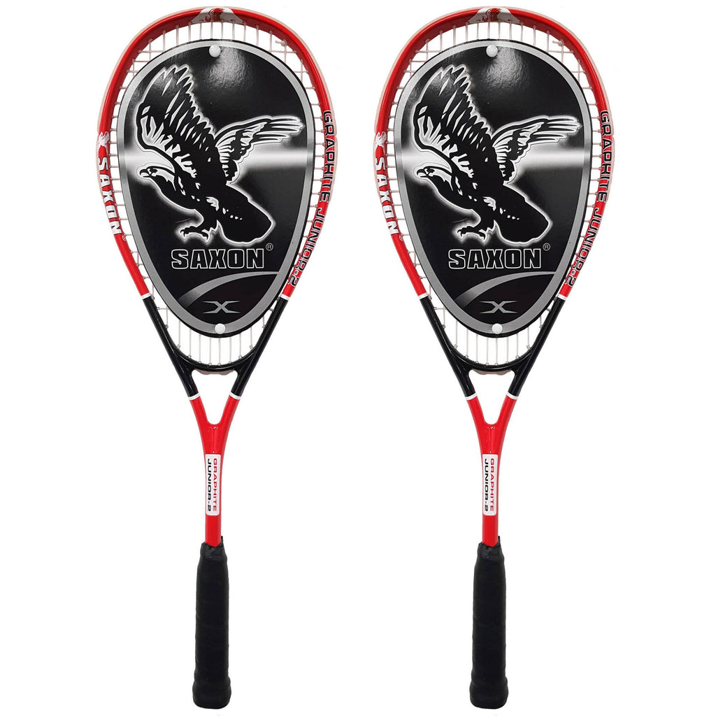 |Ashaway Saxon 2 Junior Squash Racket Double Pack|