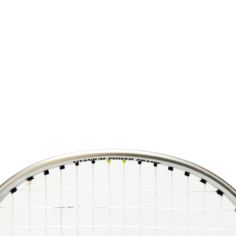 |Ashaway Superlight 79SQ - Badminton Racket - Close Text On Frame View|