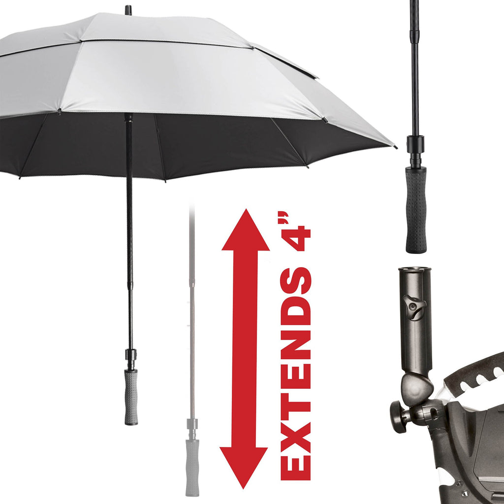 |BagBoy 62 Inch UV Wind Vent Umbrella - Dims|