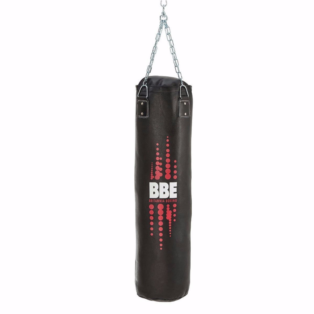 |BBE Club Leather 120cm Punch Bag with Chains and Swivel|