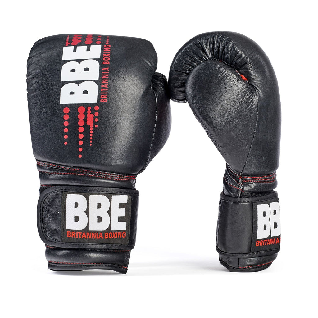 |BBE Club Leather Sparring Gloves - Front|
