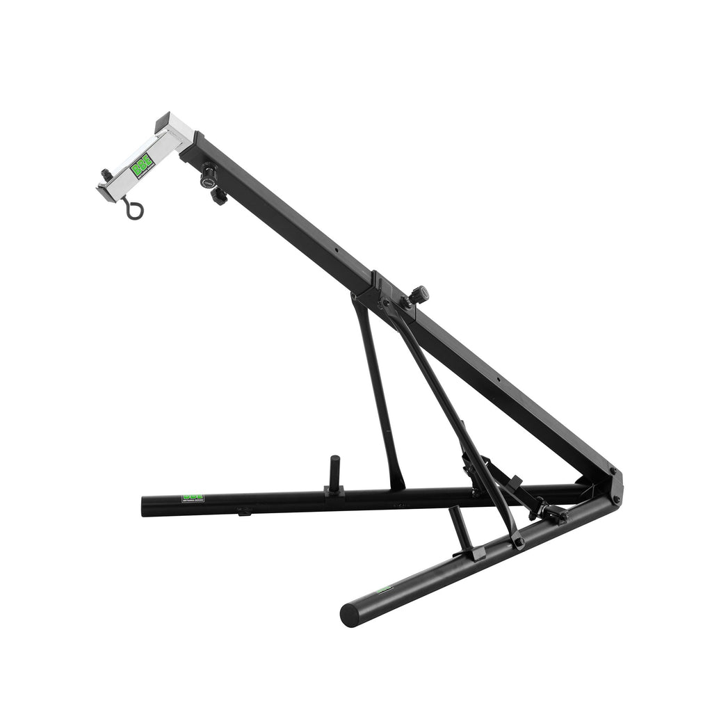 |BBE Folding And Height Adjustable Punch Bag Stand Semi Folded|