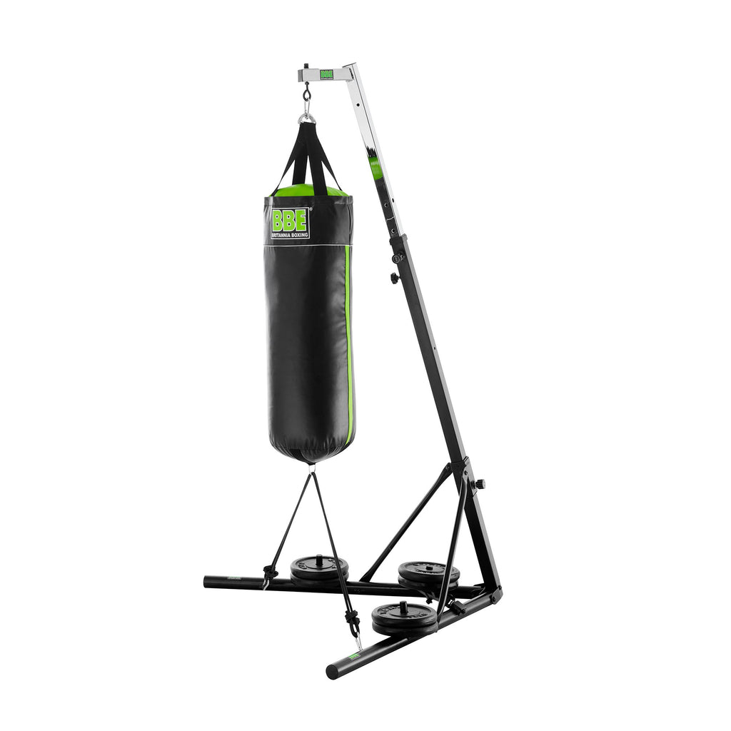 |BBE Folding And Height Adjustable Punch Bag Stand With Bag|