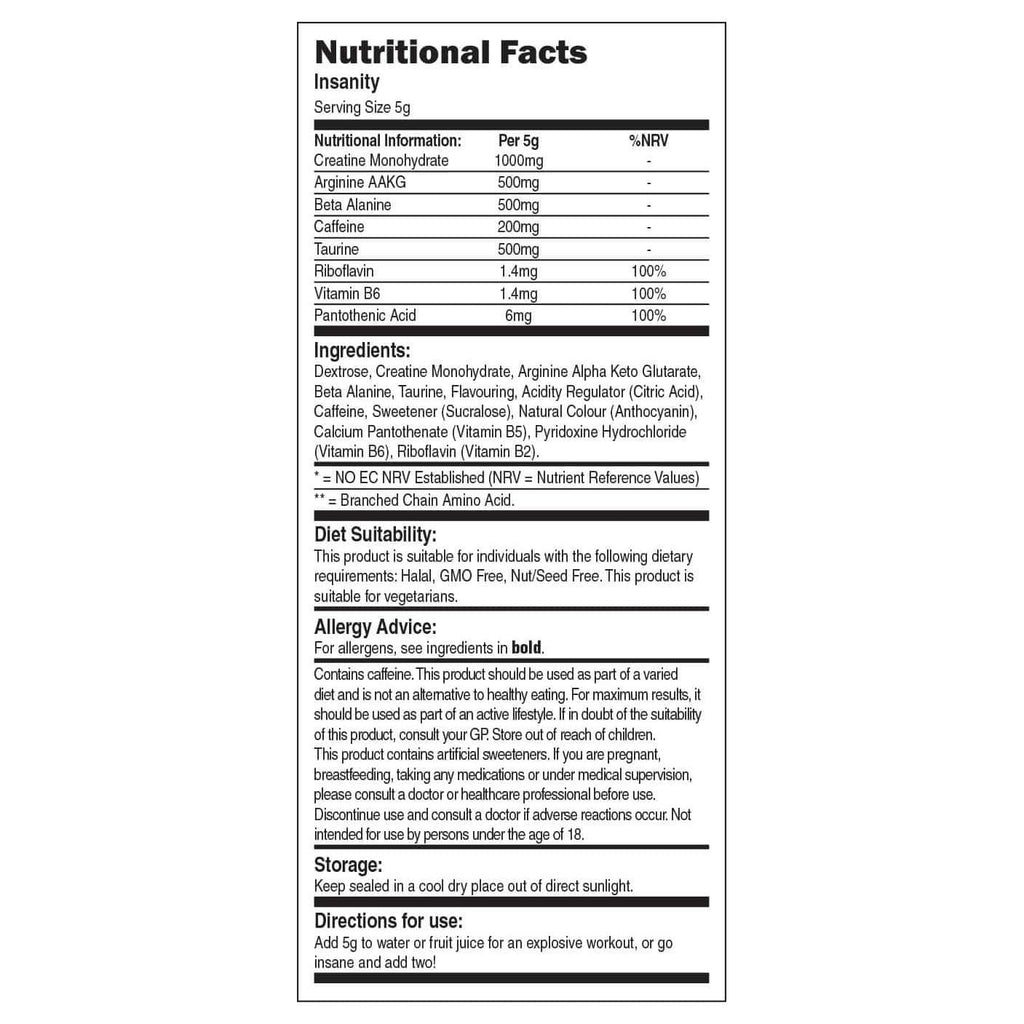 |Bio-Synergy Insanity - Tab|