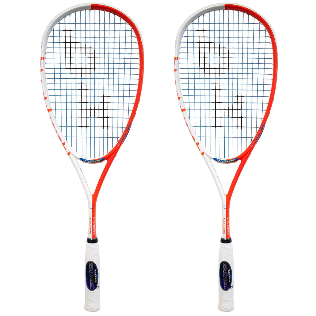 |Black Knight Hex Maverick Squash Racket Double Pack|