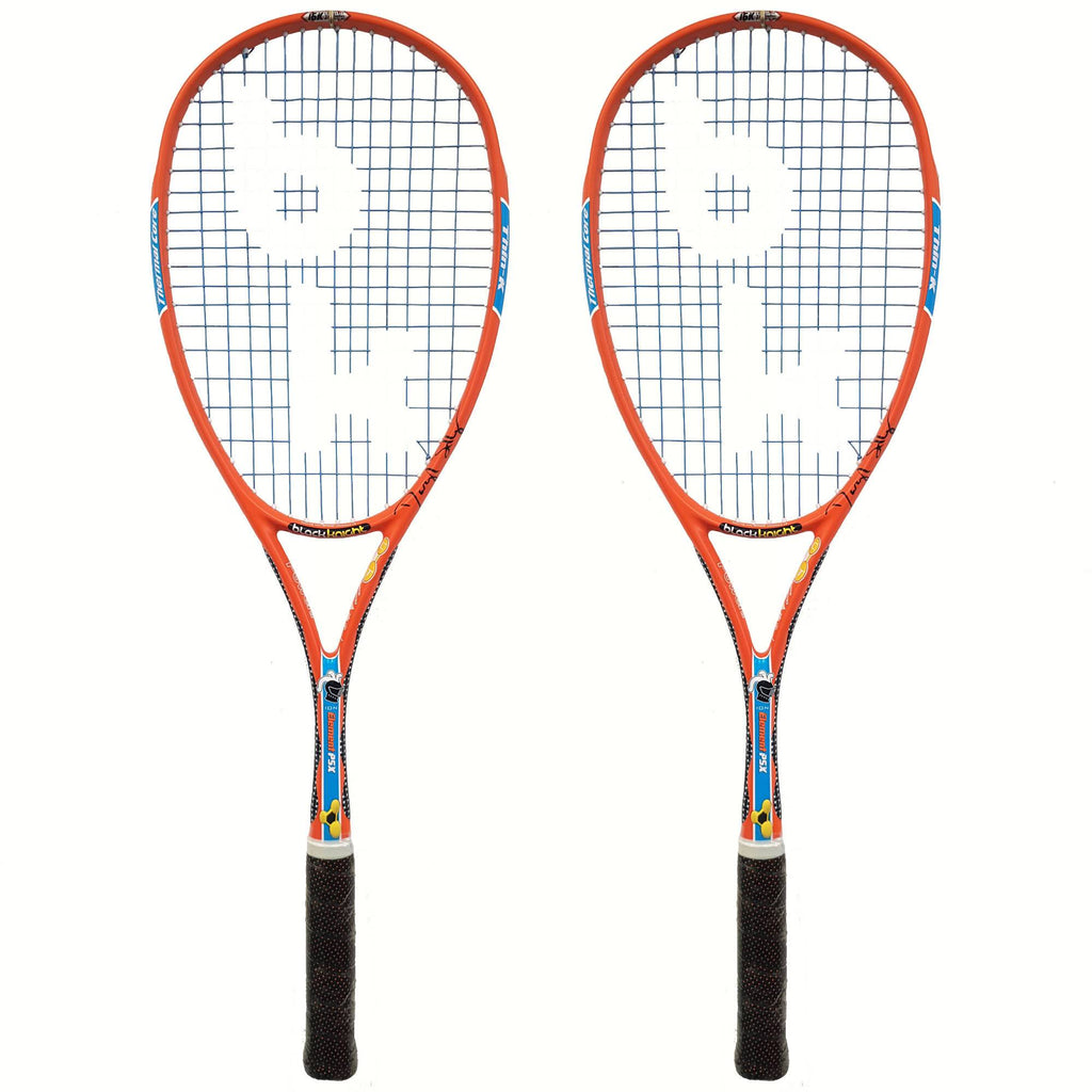 |Black Knight Ion Element PSX Selby Squash Racket Double Pack|