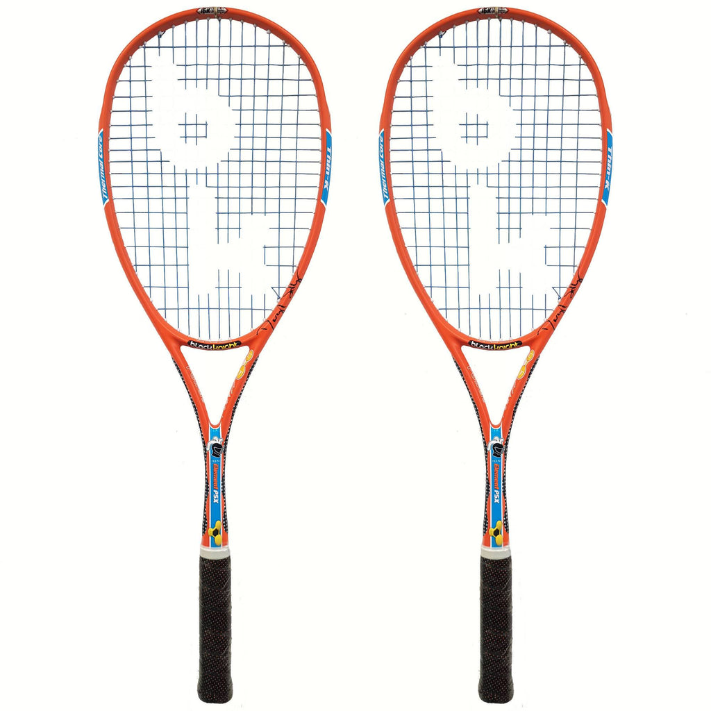|Black Knight Ion Element PSX Selby Squash Racket Double Pack|