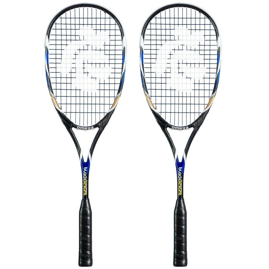 |Black Knight Omega Squash Racket Double Pack SS16|