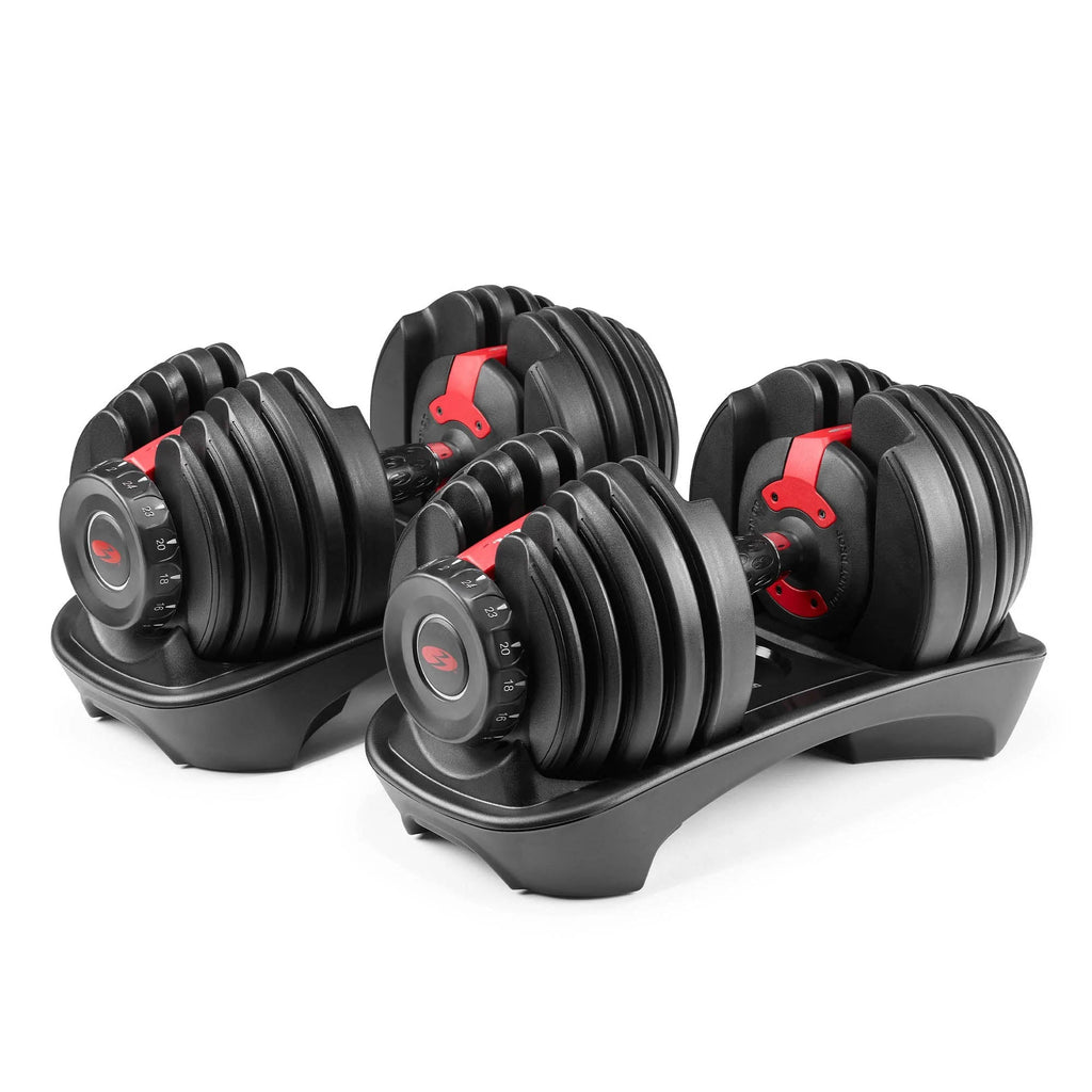 |Bowflex SelectTech 552i Adjustable Dumbbell Set with Stand - Dumbbells|