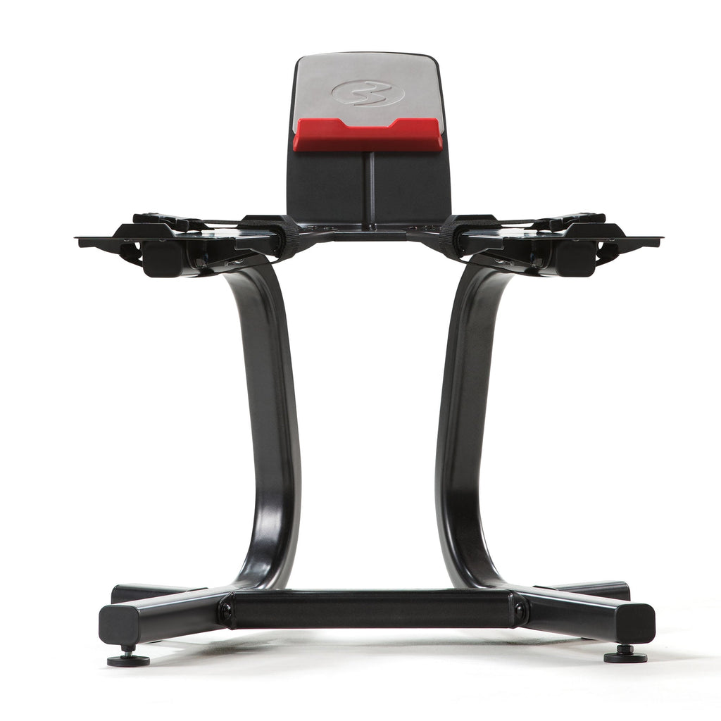 |Bowflex SelectTech Stand with Media Rack - Front|