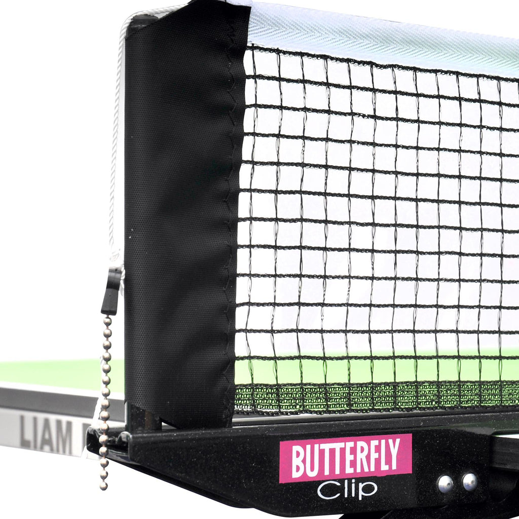 |Butterfly Clip Table Tennis Net and Post Set 2|