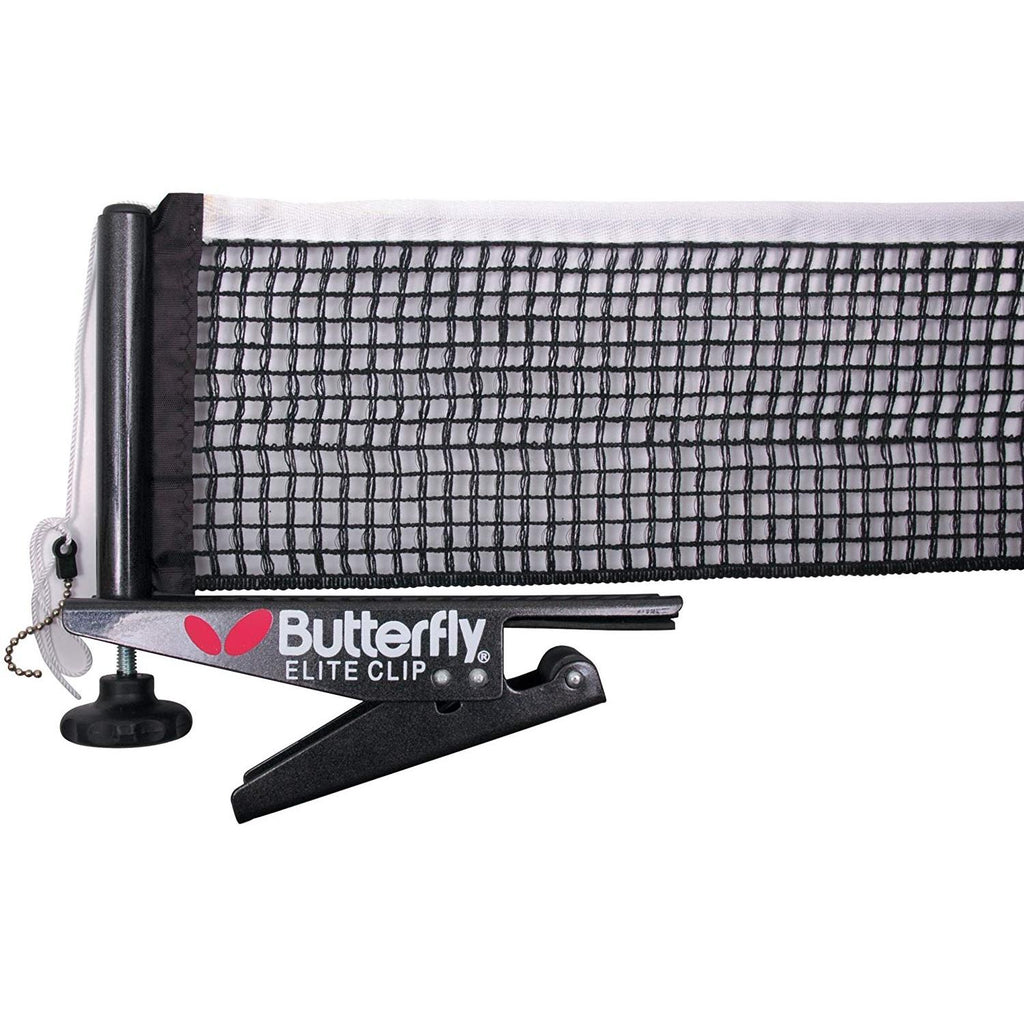 |Butterfly Elite Clip Table Tennis Net and Post Set - updated|