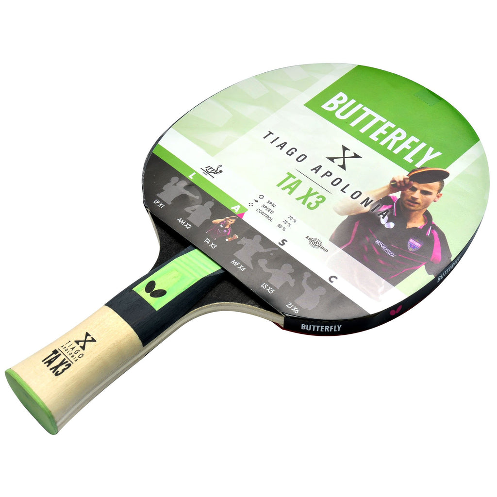 |Butterfly Tiago Apolonia TAX3 Table Tennis Bat|