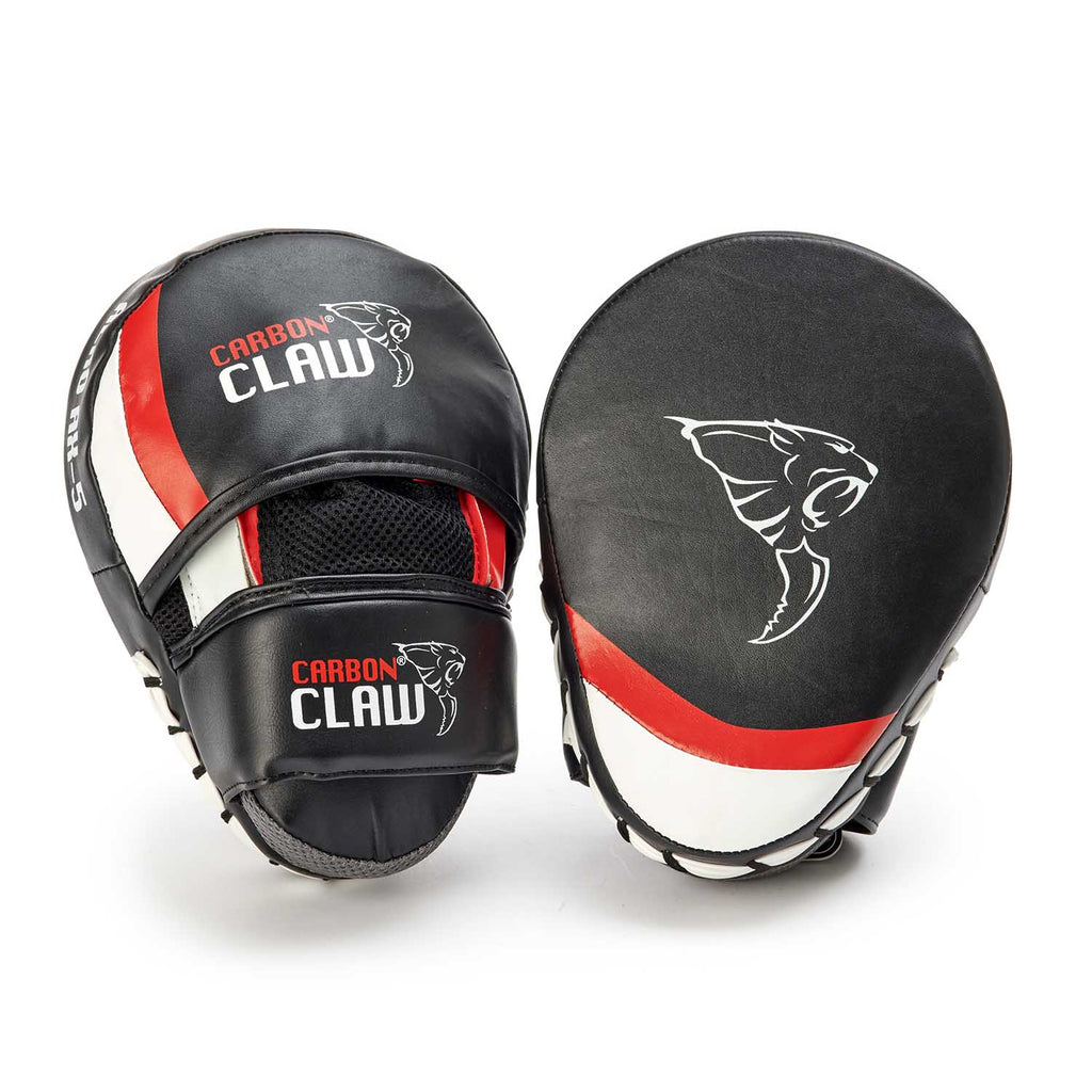 |Carbon Claw Aero AX-5 Synthetic Leather Curved Hook and Jab Pads - New|