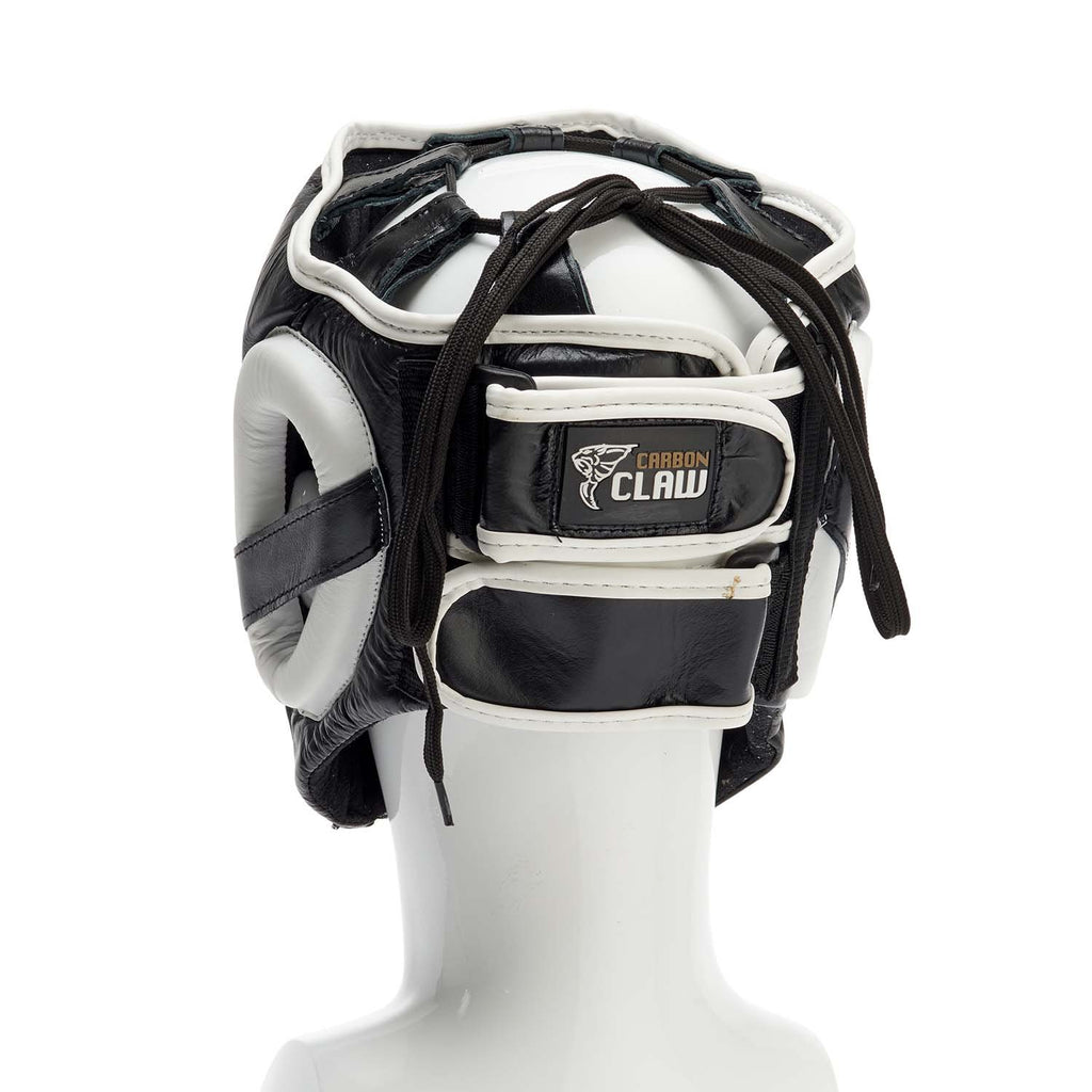|Carbon Claw AMT CX-7 Black Leather Headguard - Back |