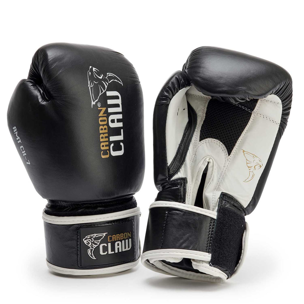 |Carbon Claw AMT CX-7 Black Leather Sparing Gloves |