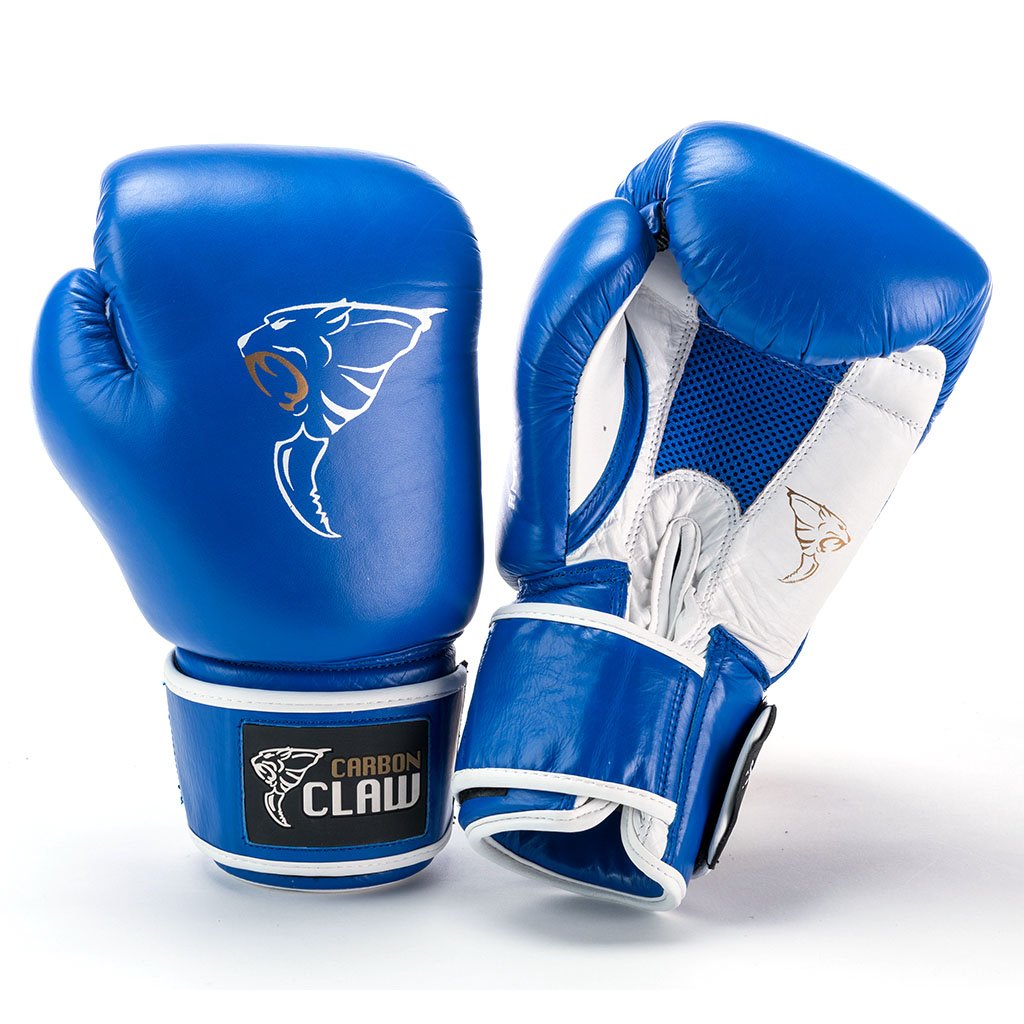 |Carbon Claw AMT CX-7 Blue Leather Sparing Gloves|