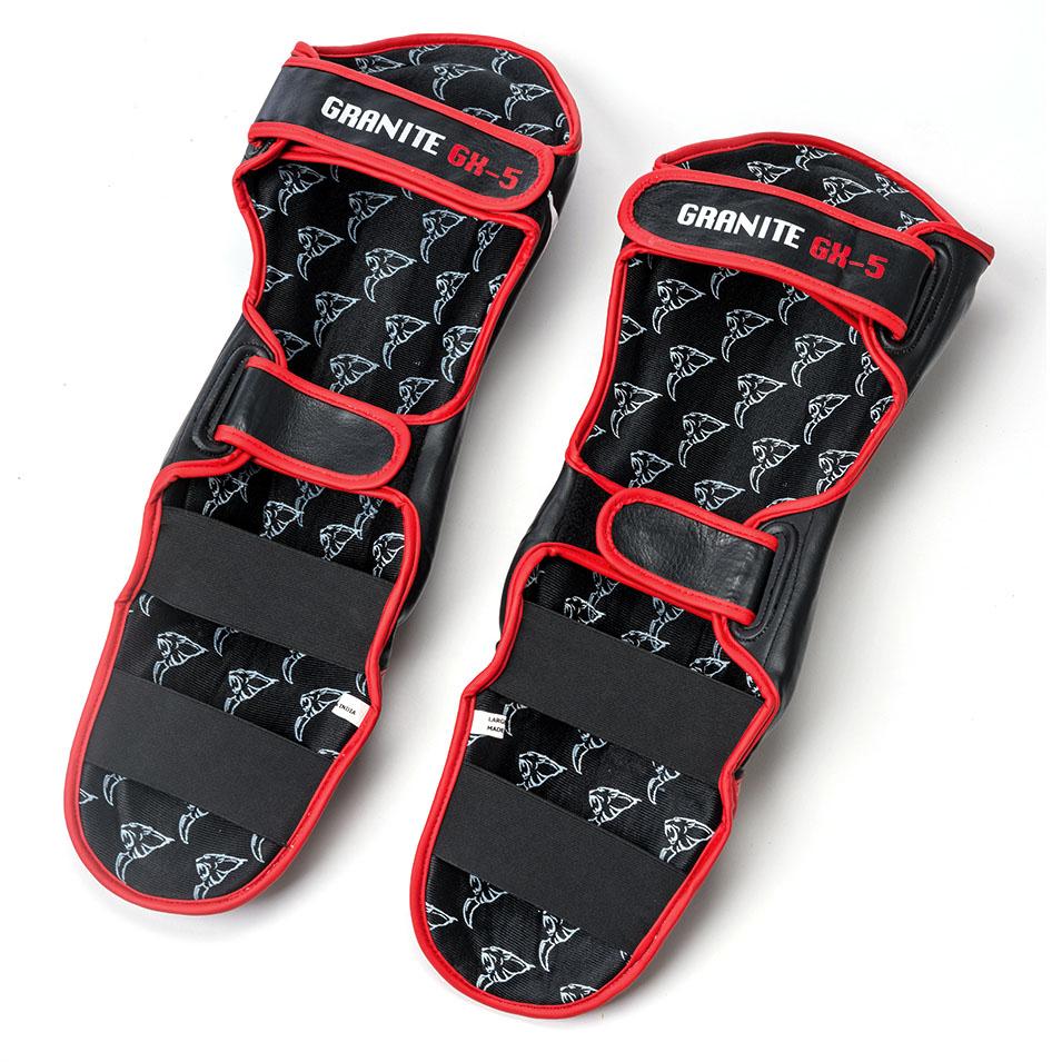 |Carbon Claw Granite GX-5 Thai Shin Guards - Back|