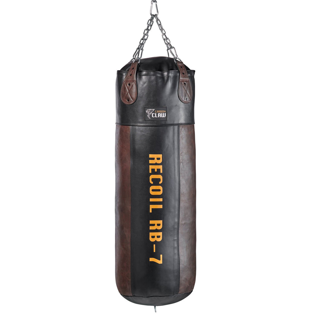 |Carbon Claw Recoil RB-7 4ft Heavy 55kg Leather Punch Bag - Back|