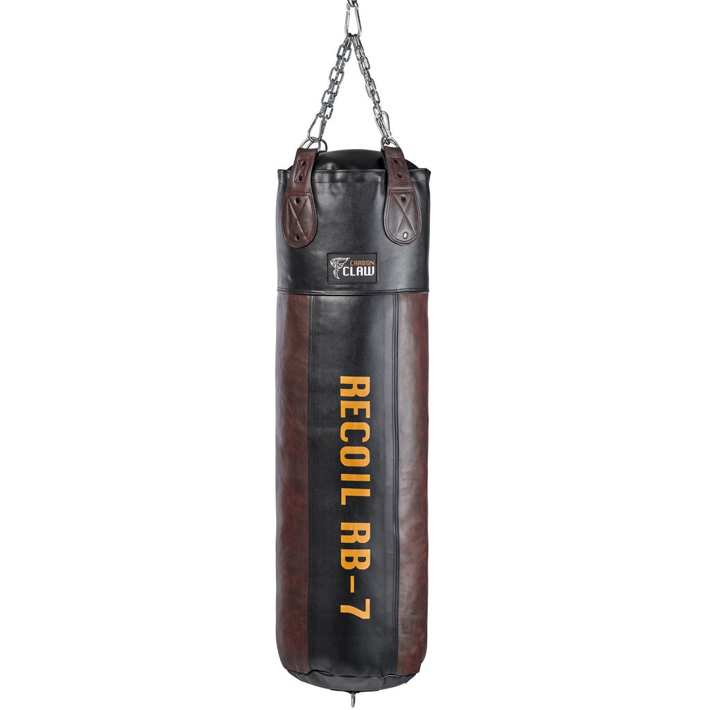 |Carbon Claw Recoil RB-7 4ft Leather Punch Bag - Back|