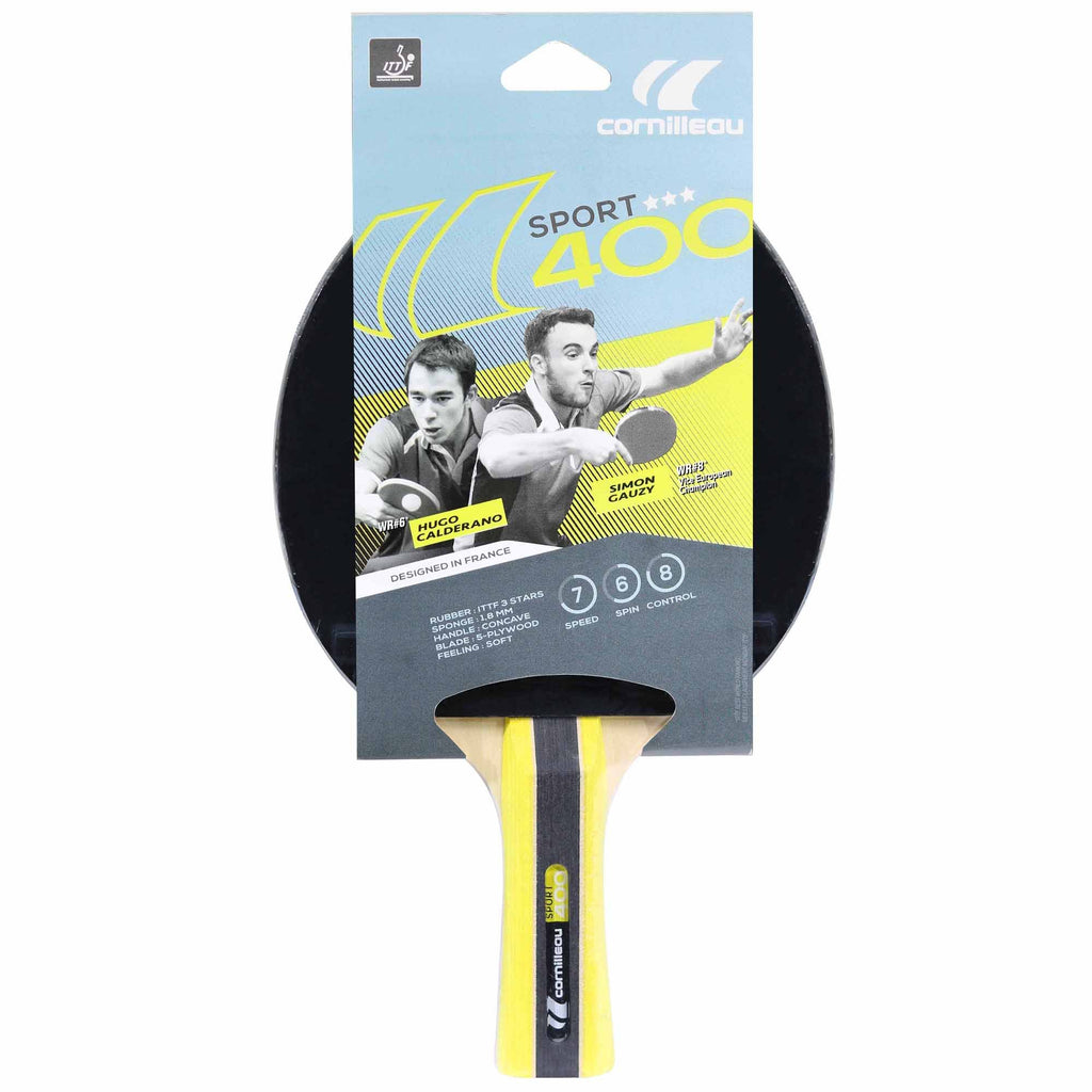 |Cornilleau 400 Sport Table Tennis Bat - Packing|