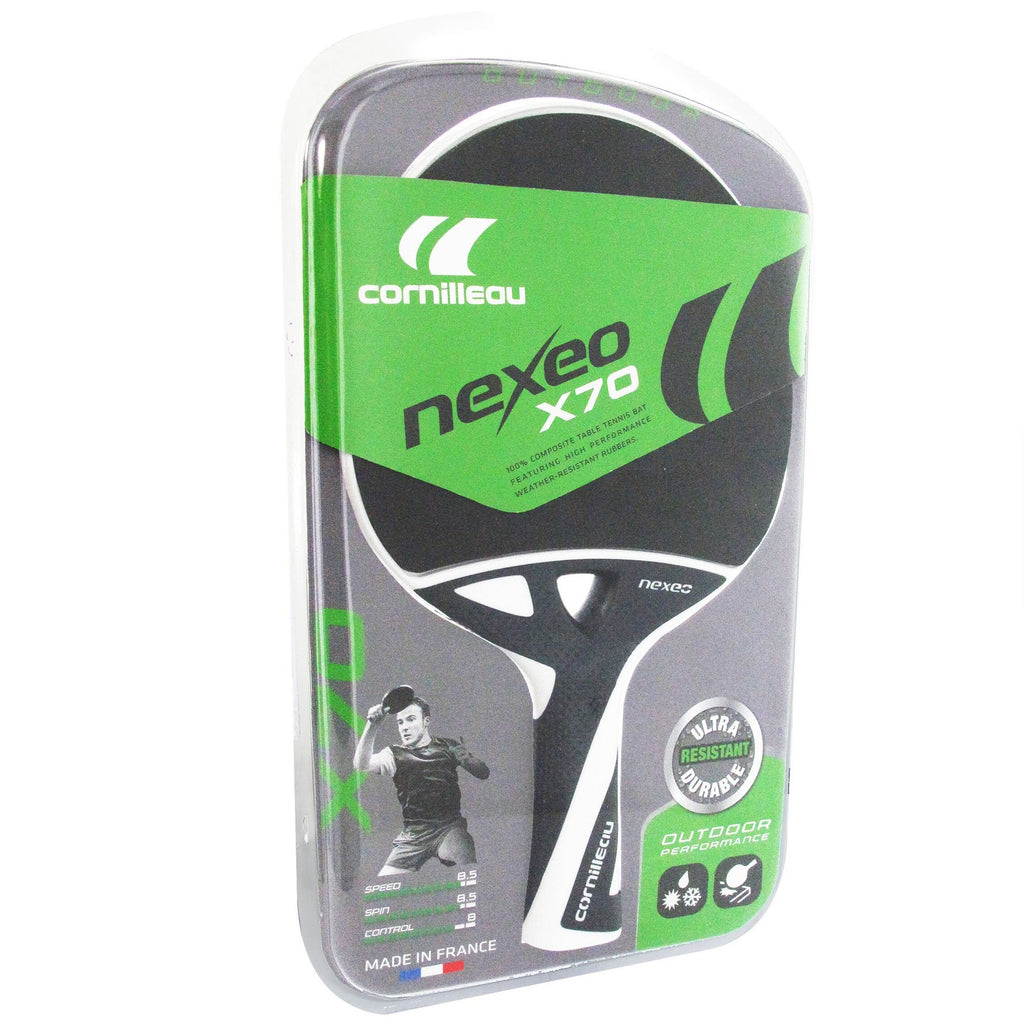 |Cornilleau Nexeo X70 Table Tennis Bat - Box|