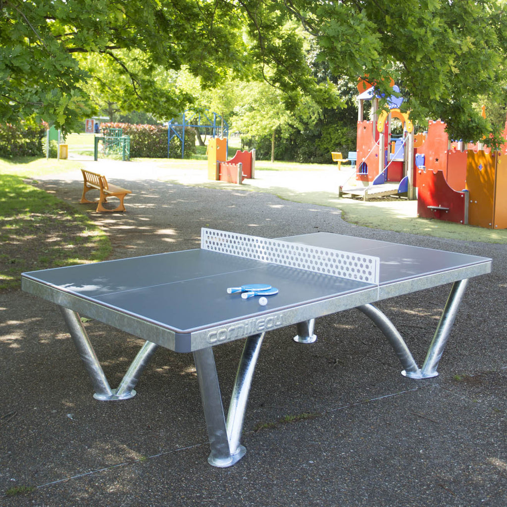 |Cornilleau Park Permanent Static Outdoor Table Tennis Table1|