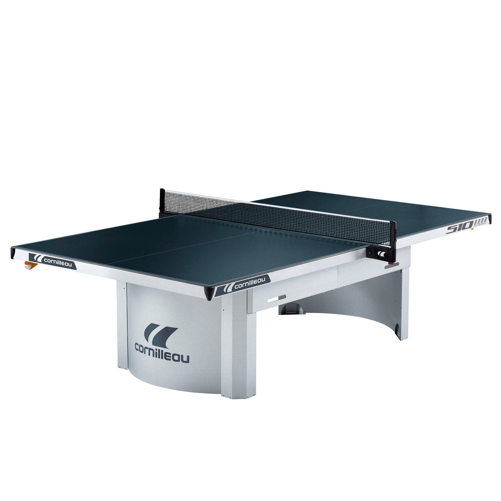 |Cornilleau Proline 510 Static Outdoor Table Tennis Table - Blue|
