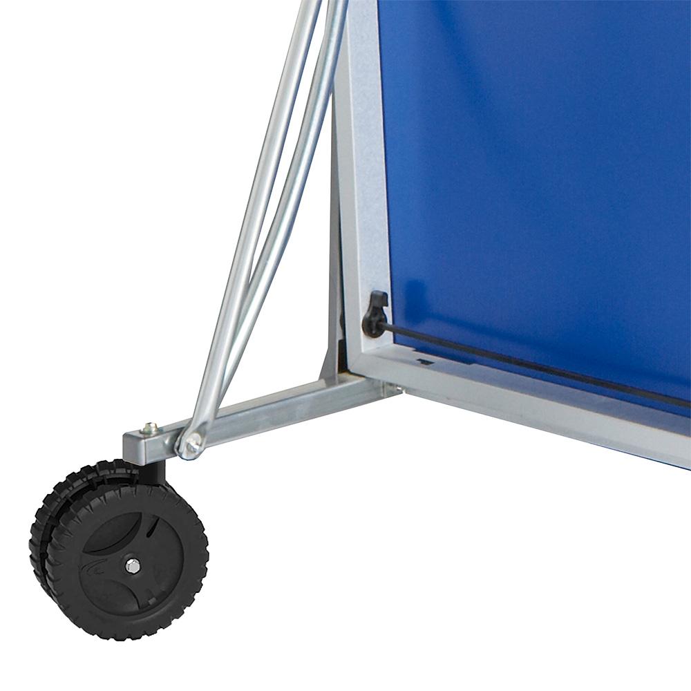 |Cornilleau Sport 100 Rollaway Indoor Table Tennis Table Wheel-Folded|