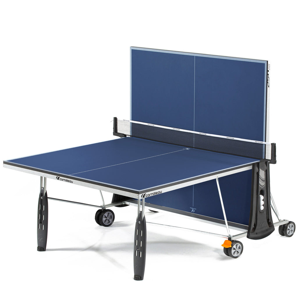 |Cornilleau Sport 250 Rollaway Indoor Table Tennis Table-Playback|