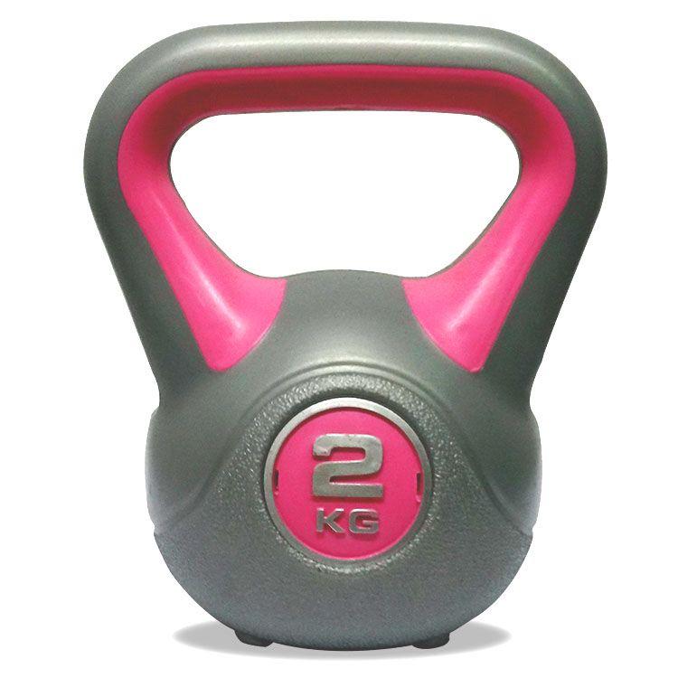 |DKN 2, 4, 6, 8 and 10kg Vinyl Kettlebell Weight Set - 2kg|