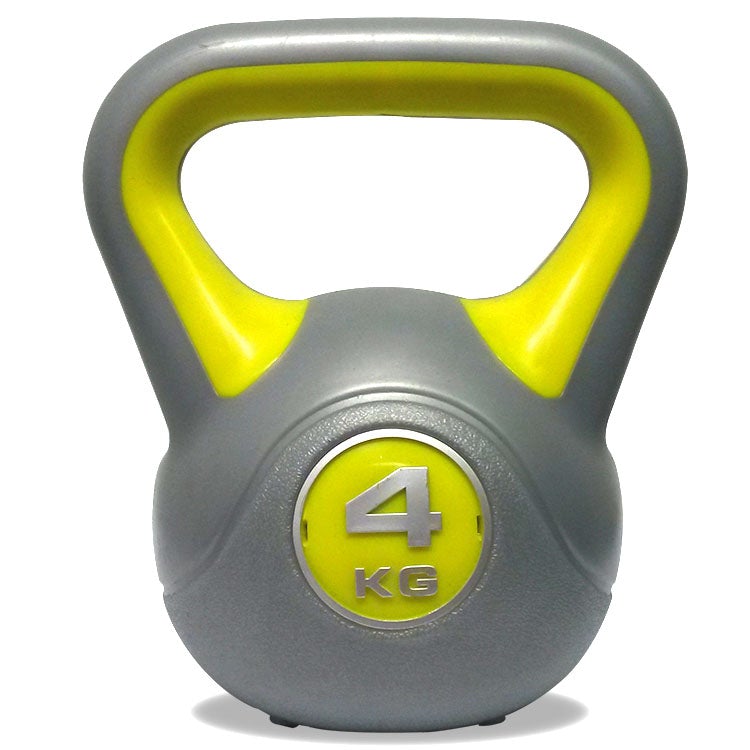 |DKN 4 kg vinyl kettlebell|