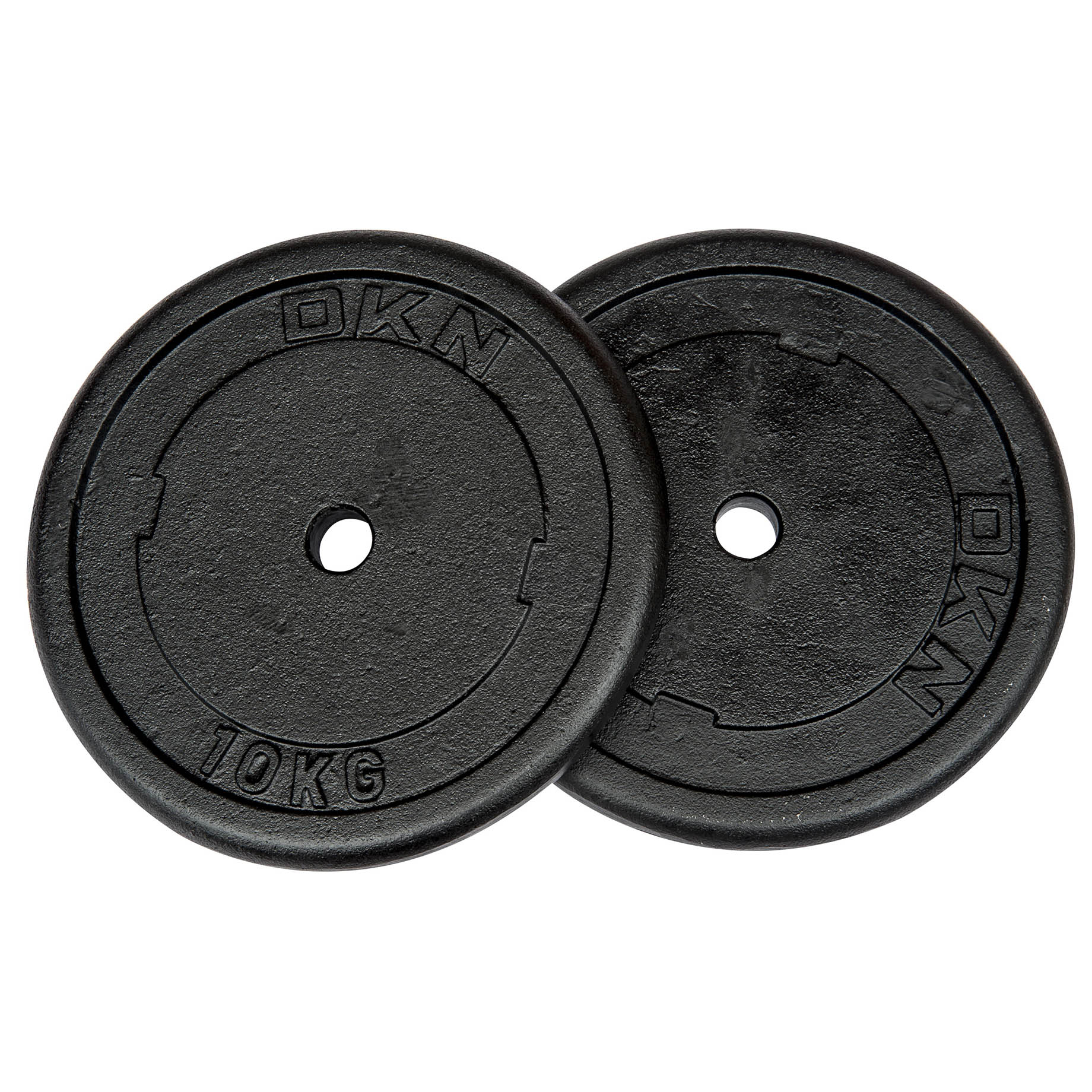 DKN Cast Iron Standard Weight Plates Sweatband