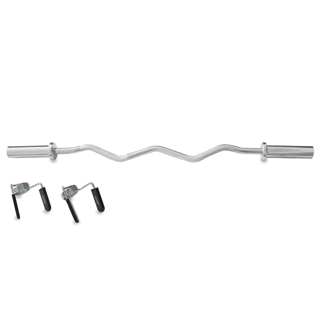 |DKN Olympic EZ Curl Bar with Collars|