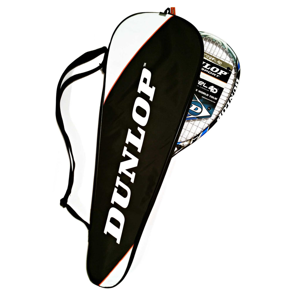 |Dunlop Aerogel 4D Pro GT-X Squash Racket Double Pack - Cover|