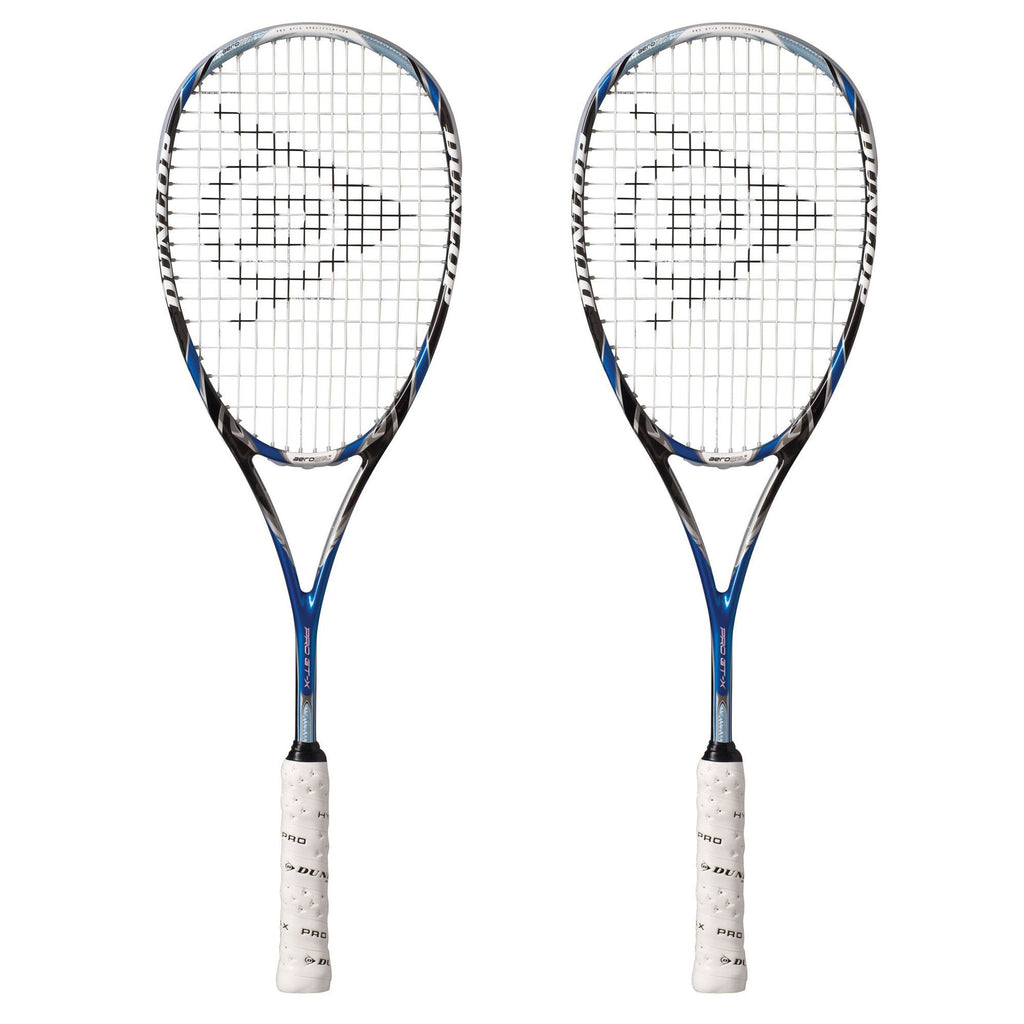 |Dunlop Aerogel 4D Pro GT-X Squash Racket Double Pack|