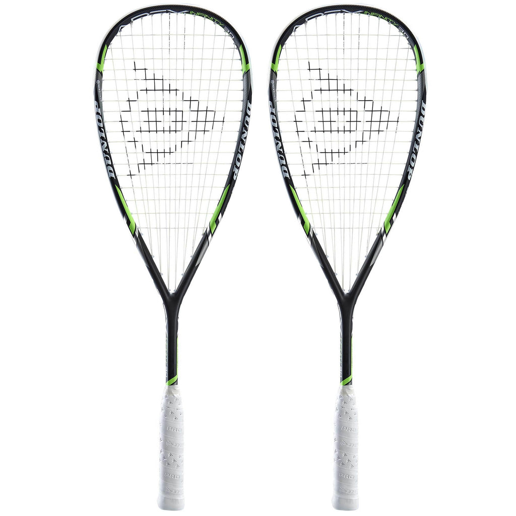 |Dunlop Apex Infinity 3.0 Squash Racket Double Pack|